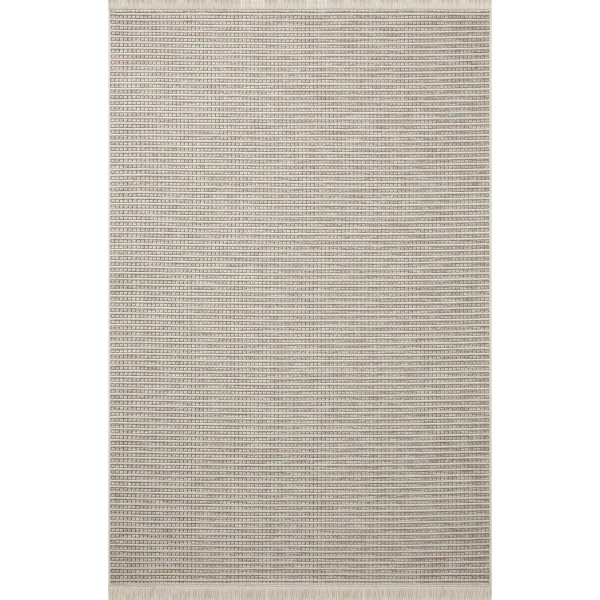 Malibu (Amber Lewis × Loloi) MAB-04 Indoor/Outdoor Rug [Ivory/Dove]