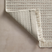 Malibu (Amber Lewis × Loloi) MAB-04 Indoor/Outdoor Rug [Ivory/Dove]