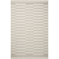 Malibu (Amber Lewis × Loloi) MAB-03 Indoor/Outdoor Rug [Ivory/Dove]