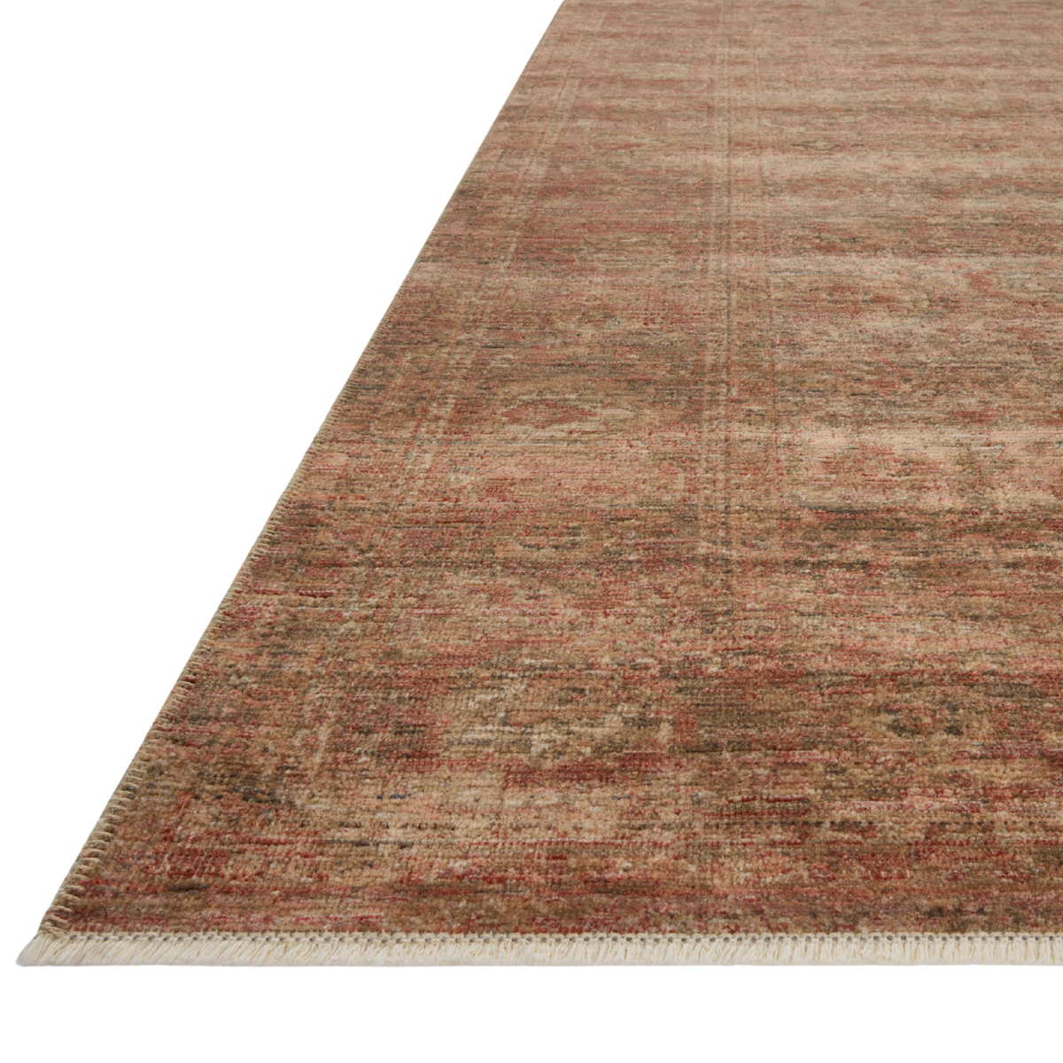 Molly (Amber Lewis × Loloi) MOL-09 Rug [Brick/Bark]