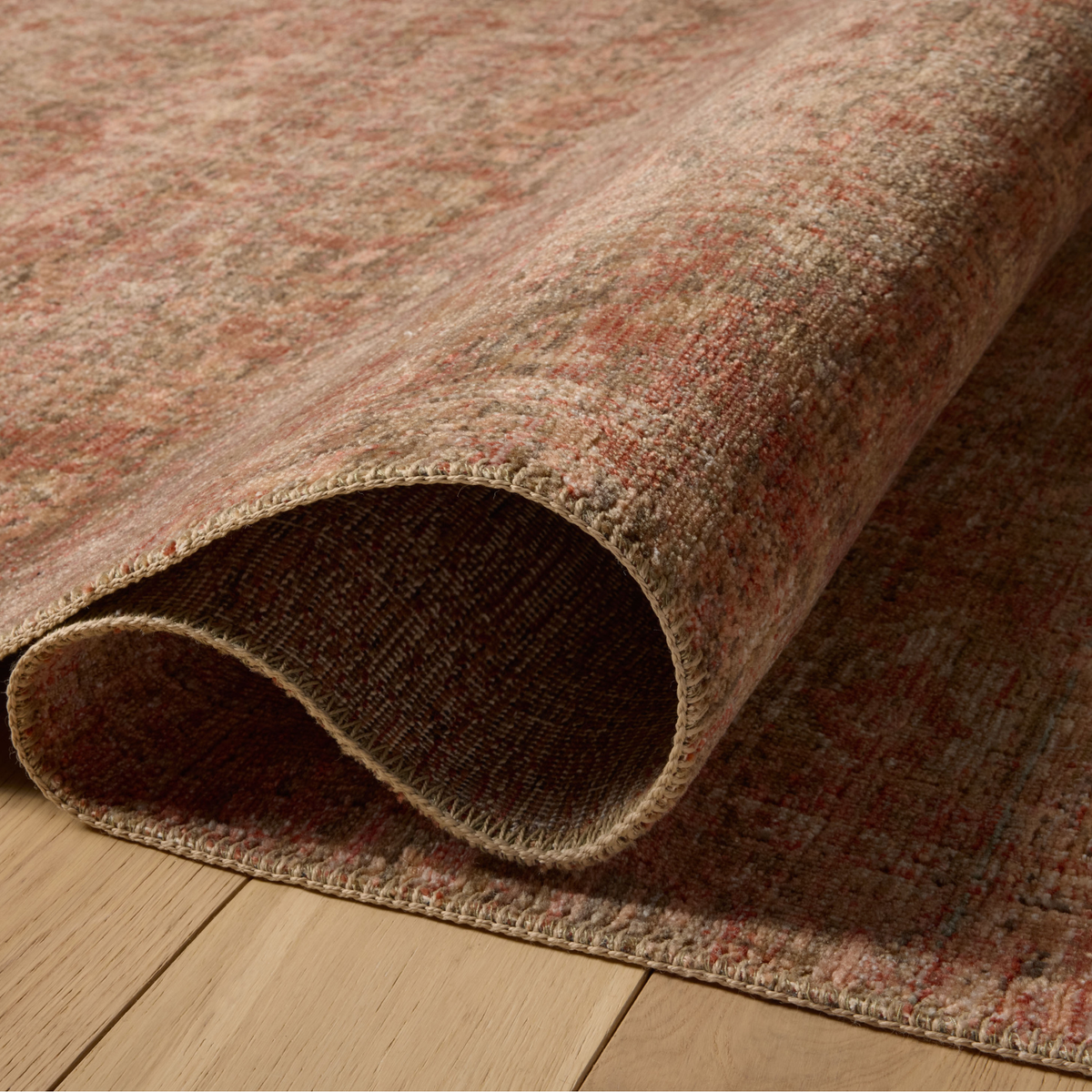 Molly (Amber Lewis × Loloi) MOL-09 Rug [Brick/Bark]