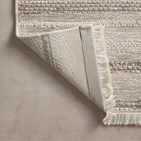 Malibu (Amber Lewis × Loloi) MAB-02 Indoor/Outdoor Rug [Ivory/Dove]