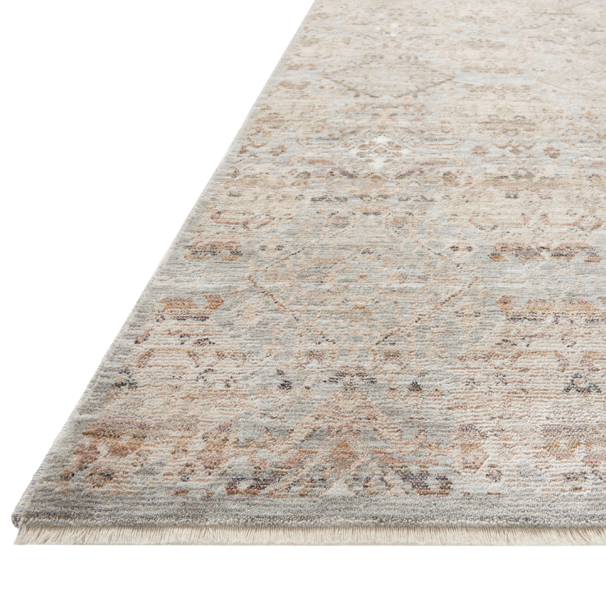 Zuma (Amber Lewis × Loloi) ZUM-05 Rug [Silver/Multi]