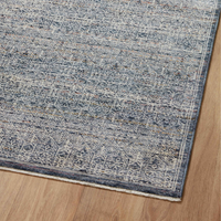 Zuma (Amber Lewis × Loloi) ZUM-01 Rug [Denim/Ivory]