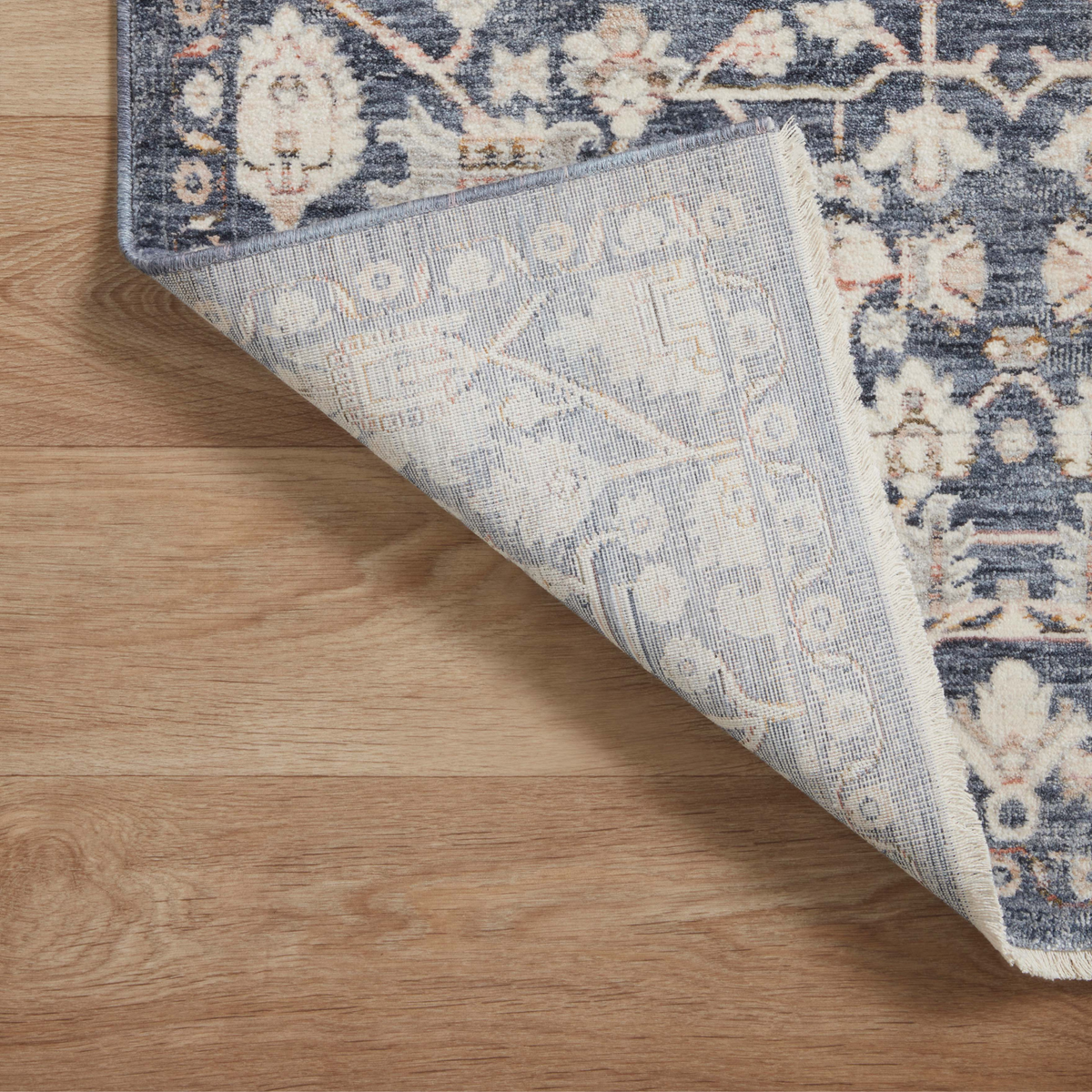 Zuma (Amber Lewis × Loloi) ZUM-02 Rug [Blue/Ivory]