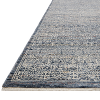 Zuma (Amber Lewis × Loloi) ZUM-01 Rug [Denim/Ivory]