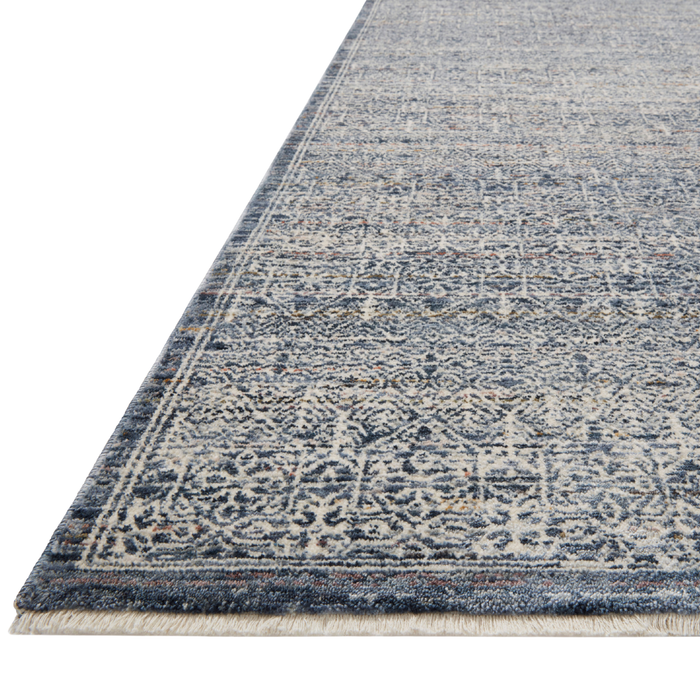 Zuma (Amber Lewis × Loloi) ZUM-01 Rug [Denim/Ivory]