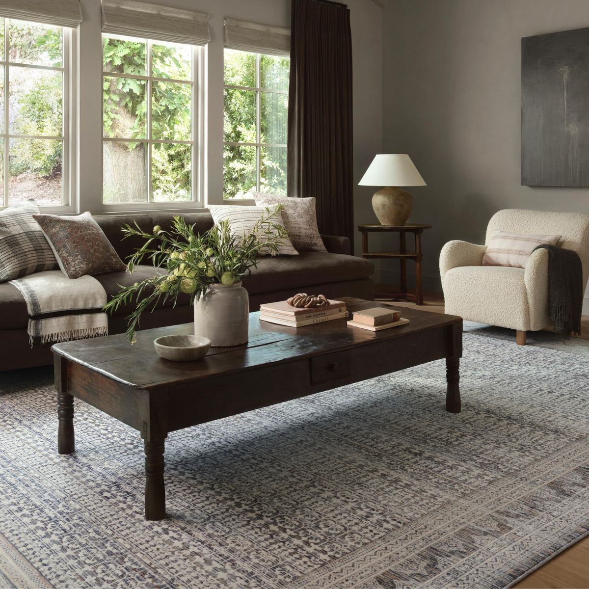 Zuma (Amber Lewis × Loloi) ZUM-03 Rug [Ocean/Multi]