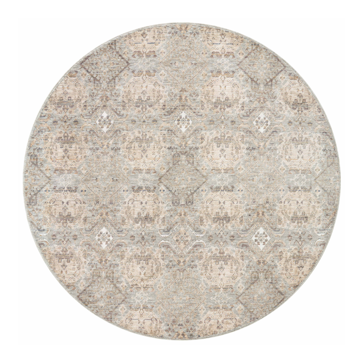 Zuma (Amber Lewis × Loloi) ZUM-05 Rug [Silver/Multi]