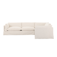 Habitat Corner Slipcover Sectional [Crypton Performance Fabric]