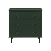 Ronald 3-Drawer Nightstand