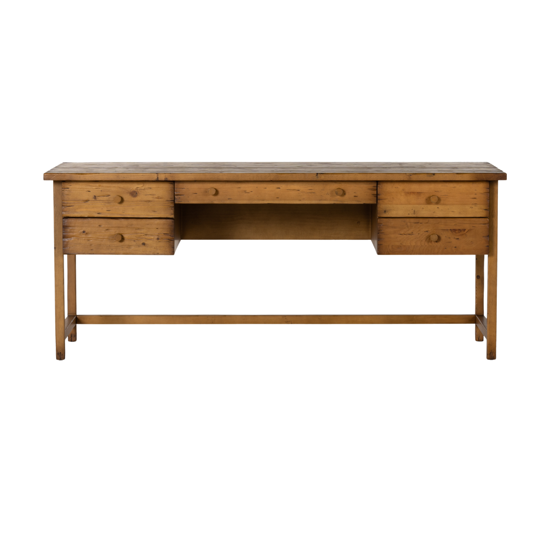 Ryleigh Desk Waxed Pine