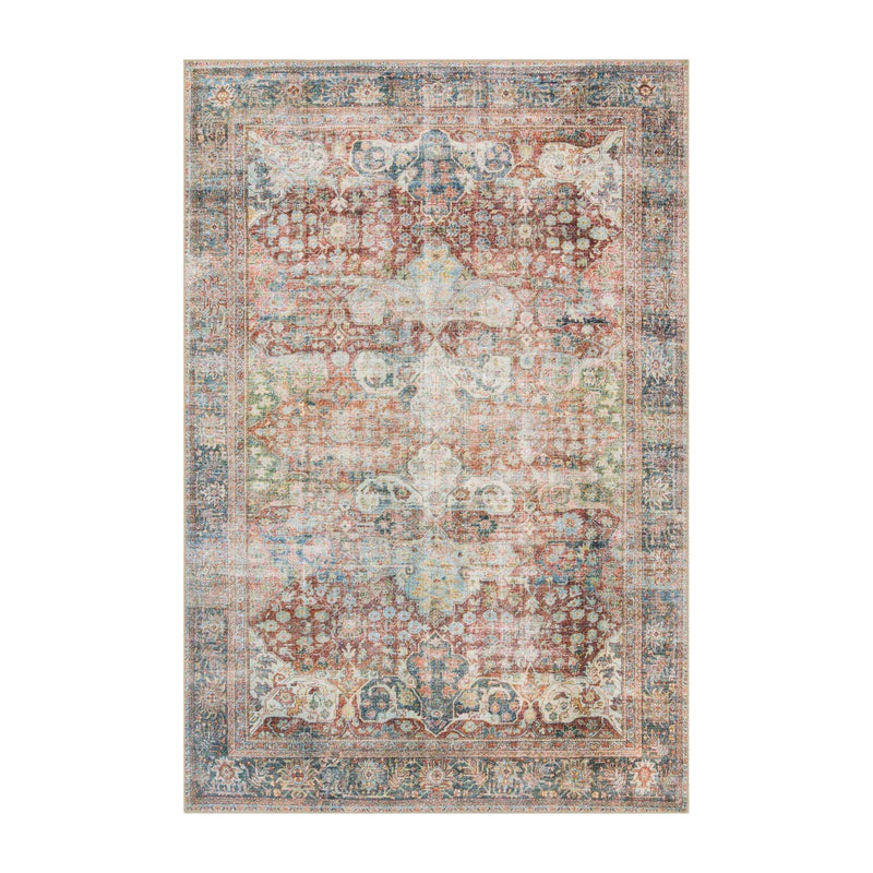 Brick/Multi Loren 14 Rug