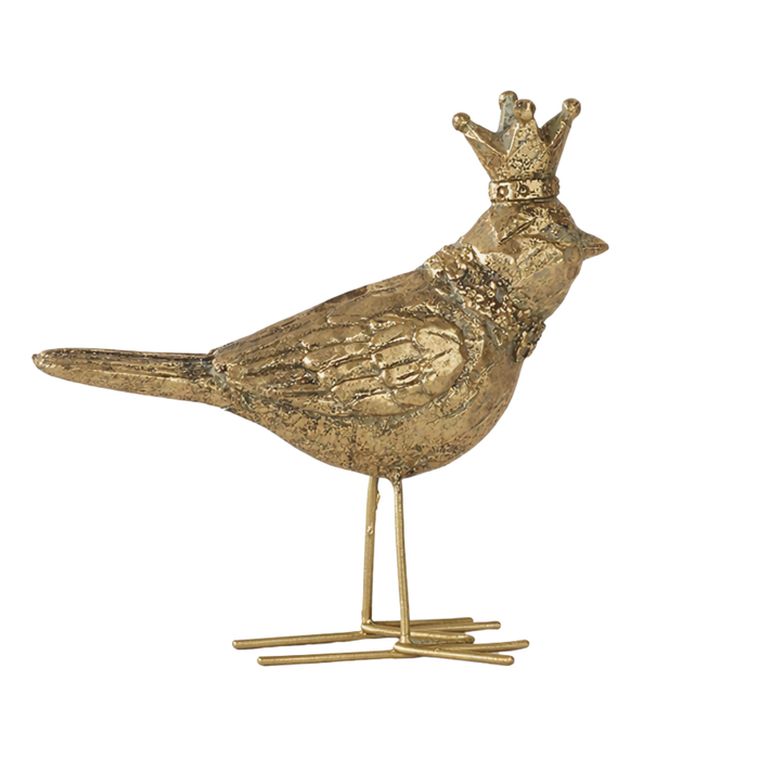 Gold Crown 7" Standing Bird I