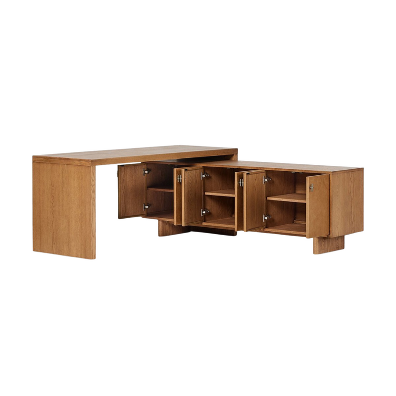 Paolo L-Shaped Desk