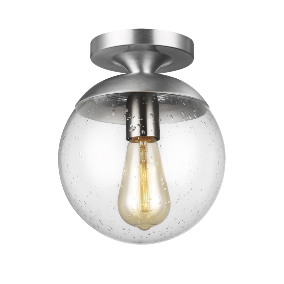 Leo Hanging Globe 1-Light Semi-Flush Mount