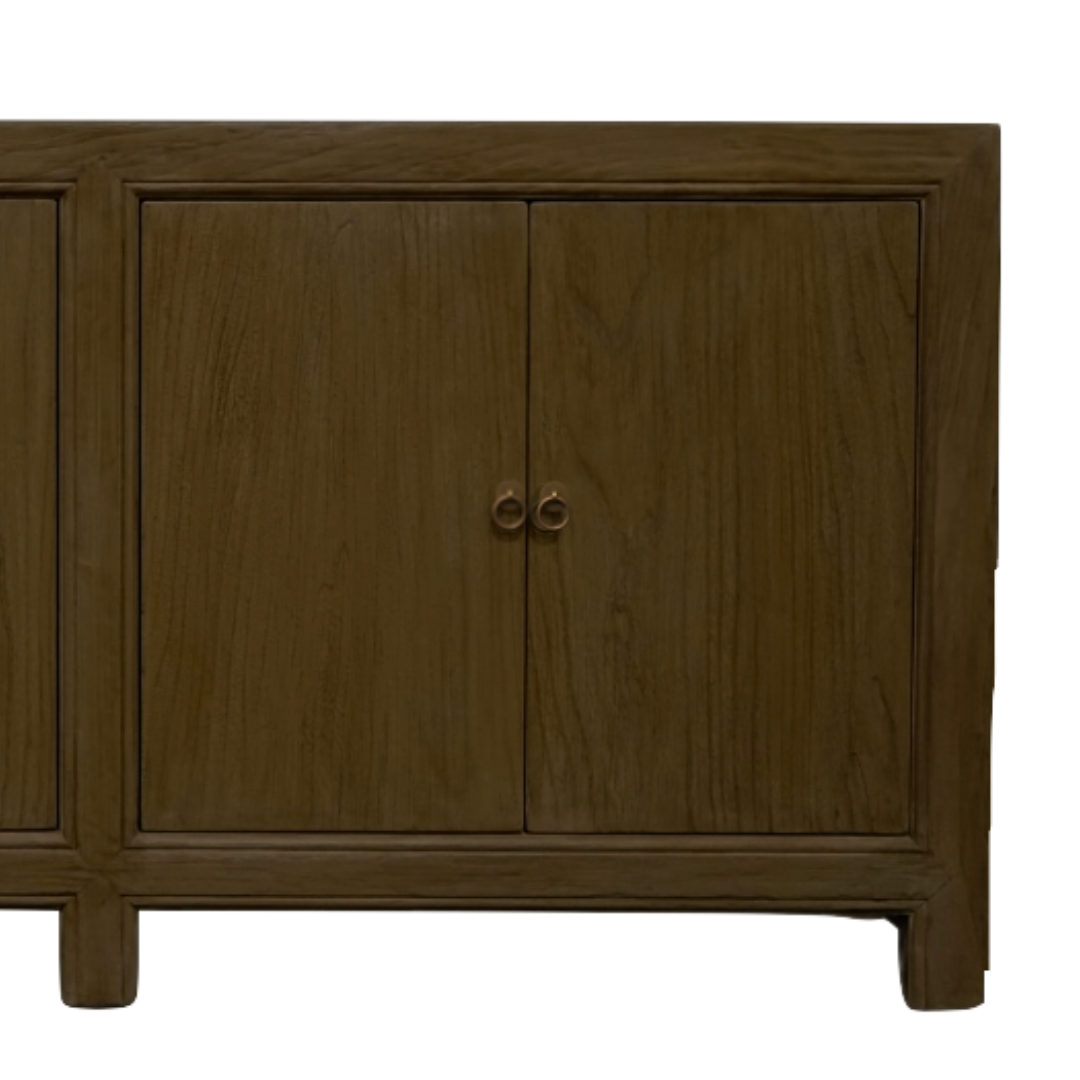 Brigitte Reclaimed Wood 4-Door Sideboard