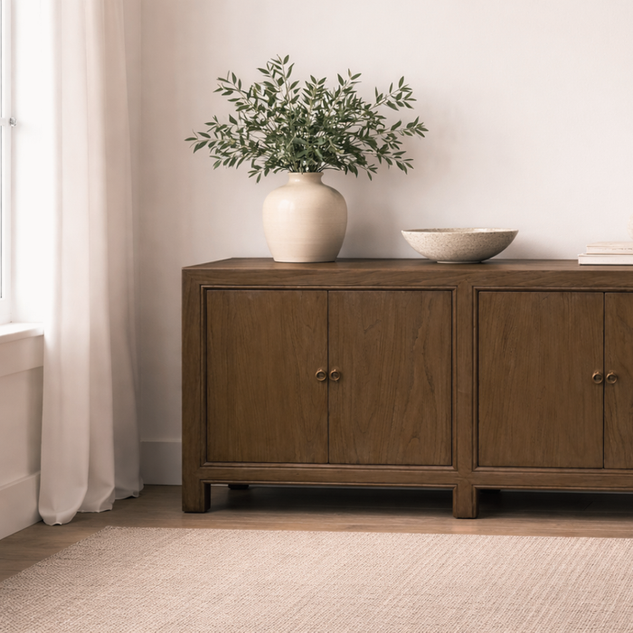 Brigitte Reclaimed Wood 4-Door Sideboard