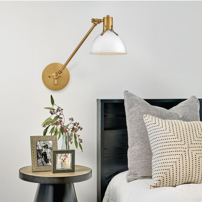 Argo Swing Arm Single Light Sconce