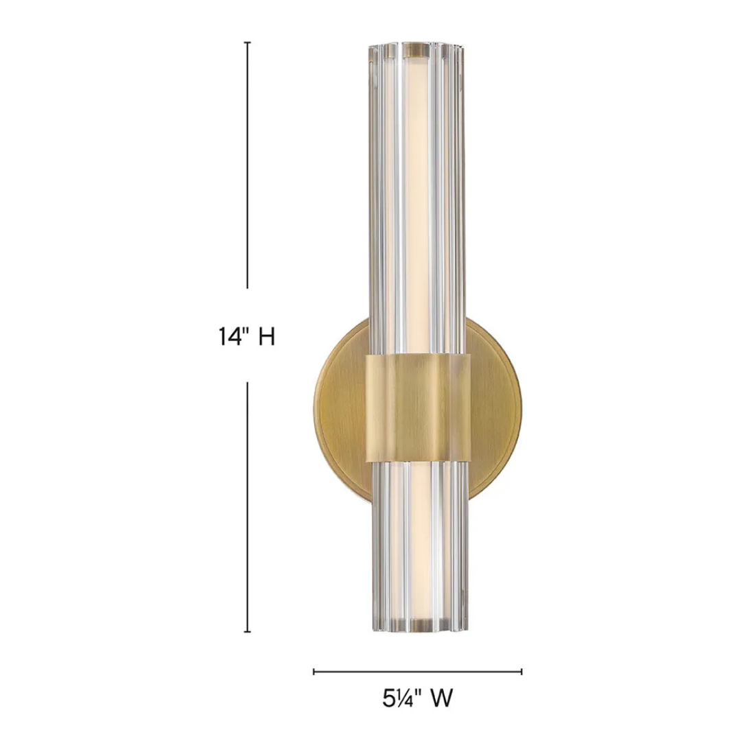 Georgette Medium LED Sconce