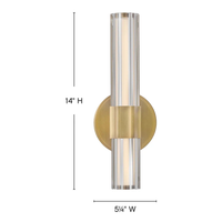 Georgette Medium LED Sconce