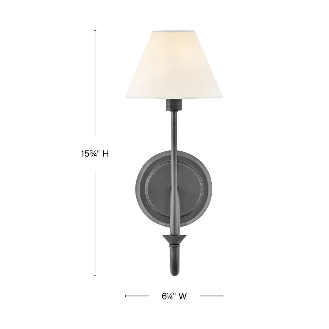 Greta Medium Single Light Sconce