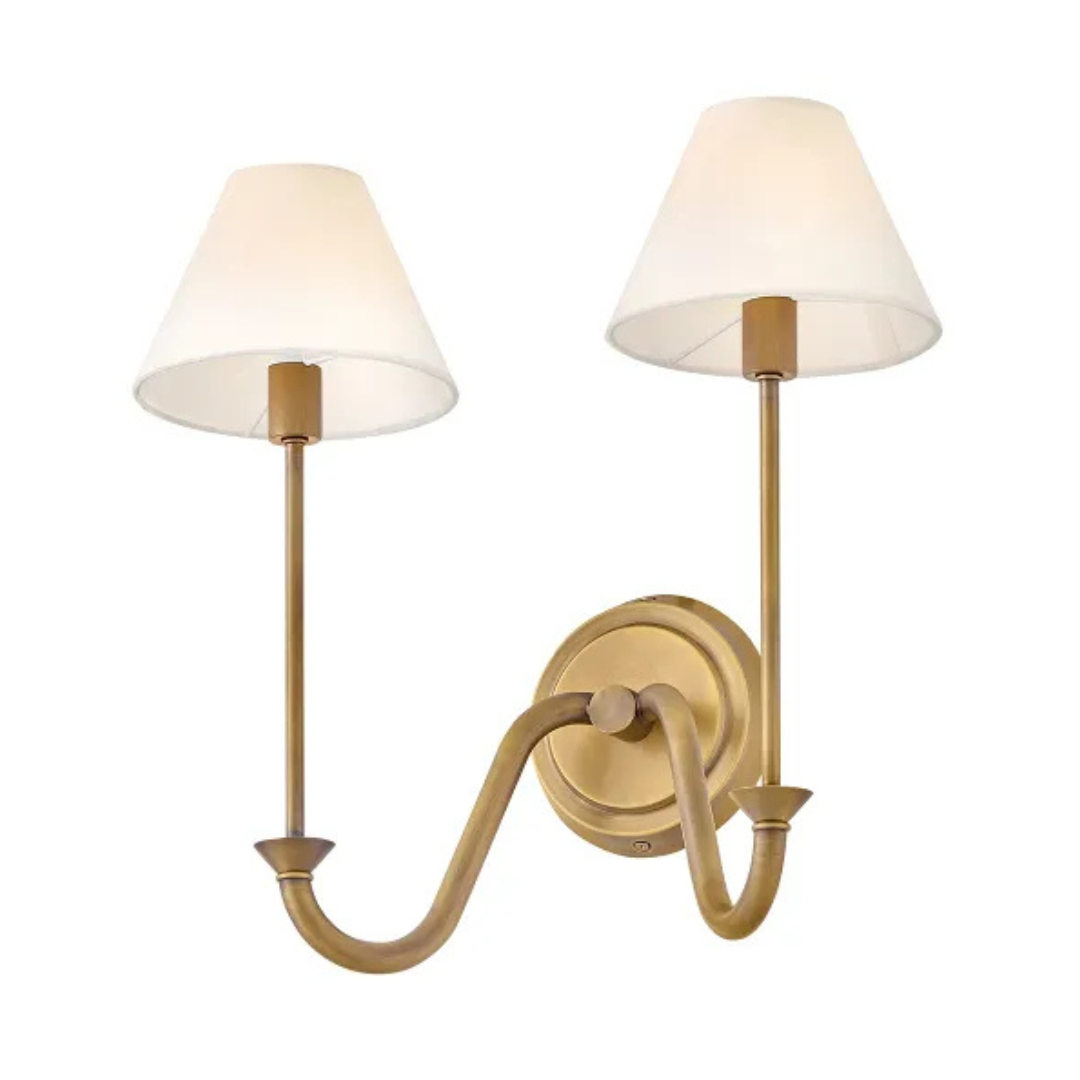 Greta Medium Two Light Sconce