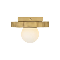 Howe 7.5" Single Light Convertible Sconce/Flush Mount