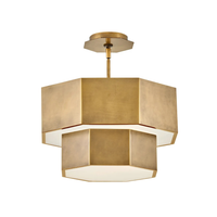 Facet 16.5" Convertible Flush Mount/Pendant