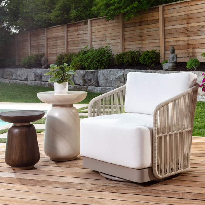 Amari Outdoor Swivel Chair
