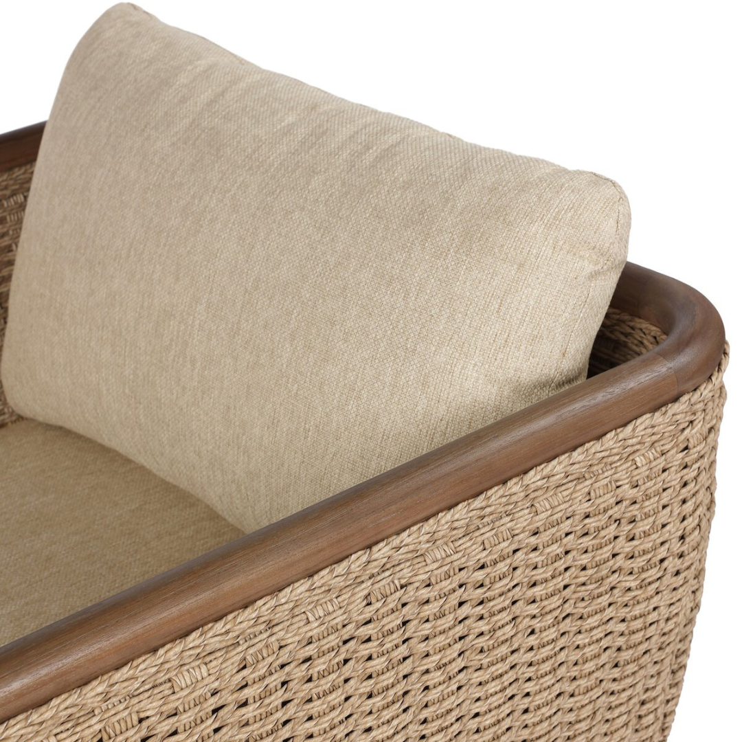 Eliza Outdoor Swivel Chair