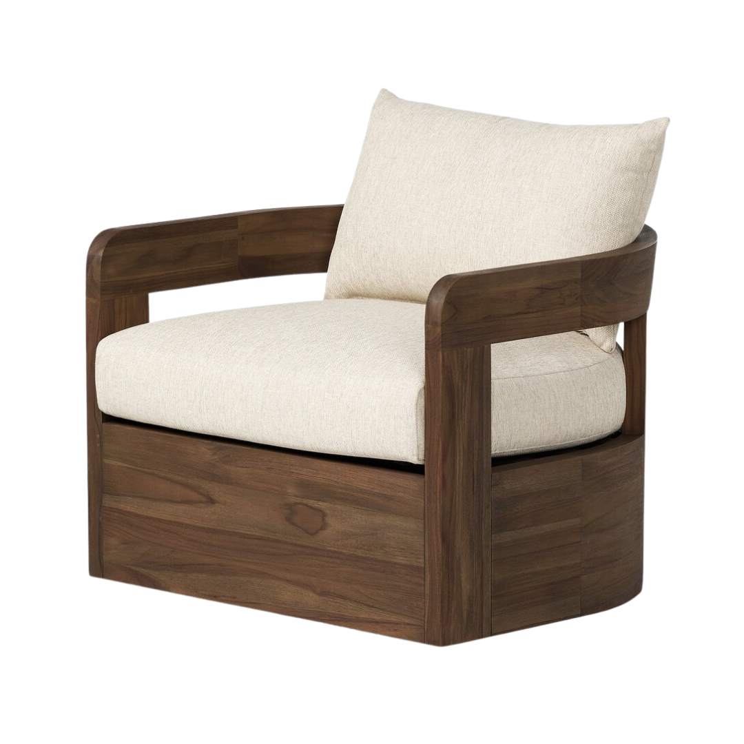Jaxson Outdoor Swivel Chair