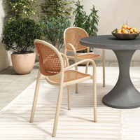 Simona Outdoor Dining Chair [Set of 2]