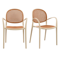Simona Outdoor Dining Chair [Set of 2]