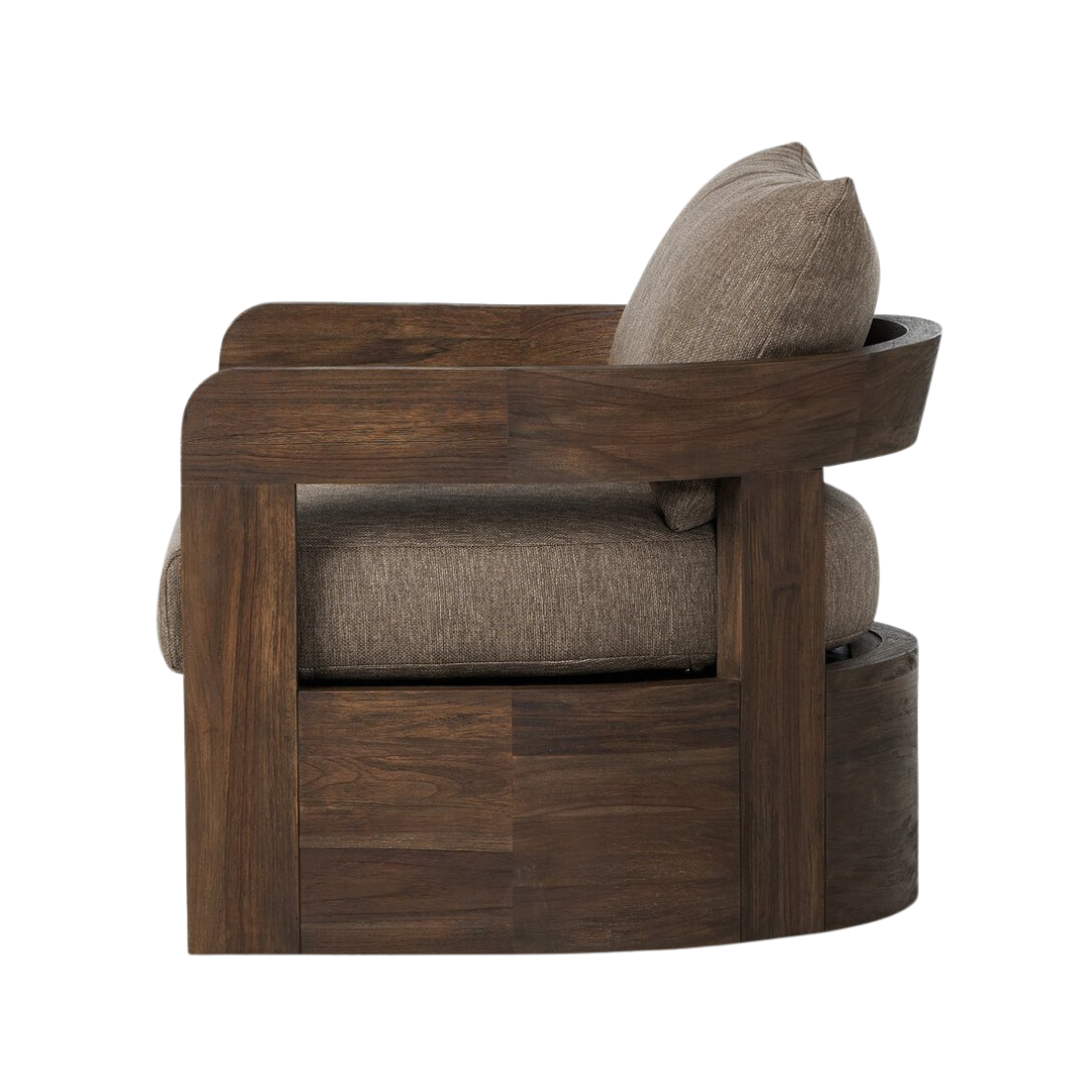 Jaxson Outdoor Swivel Chair