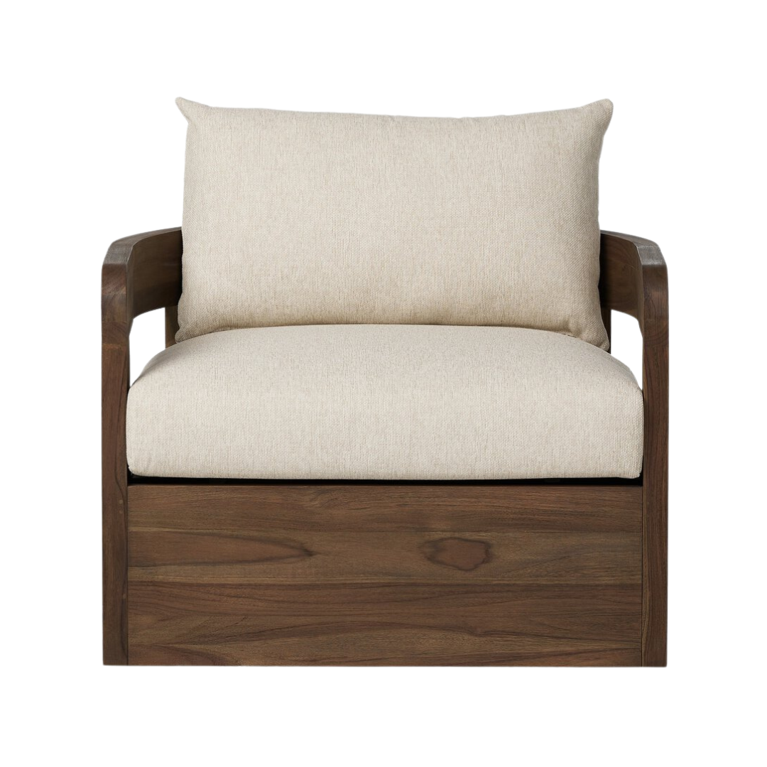 Jaxson Outdoor Swivel Chair