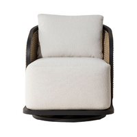 Boaz Outdoor Swivel Lounge Chair