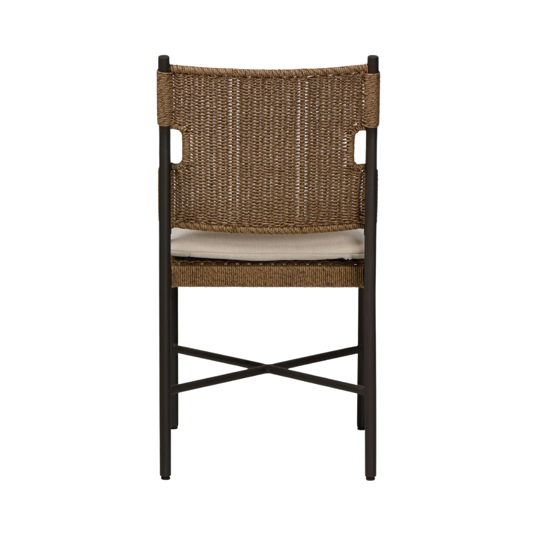 Myka Outdoor Woven Dining Chair