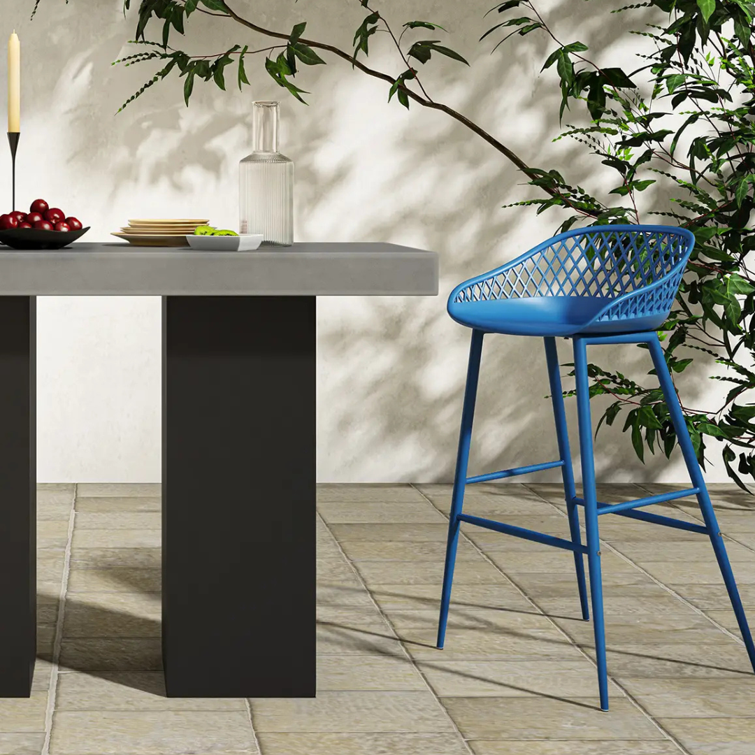 Paige Outdoor Bar Stool [Set of 2]