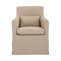 Lively Outdoor Slipcover Dining Armchair