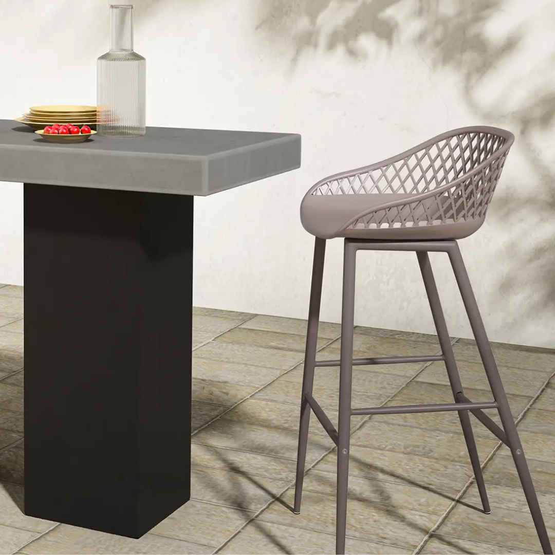 Paige Outdoor Bar Stool [Set of 2]