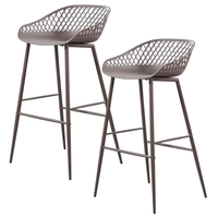 Paige Outdoor Bar Stool [Set of 2]