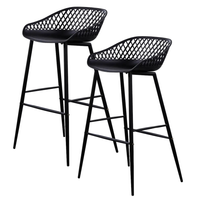 Paige Outdoor Bar Stool [Set of 2]