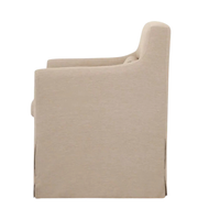 Lively Outdoor Slipcover Dining Armchair