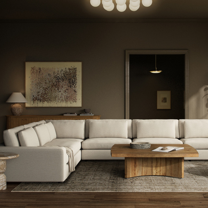 Bloor 6-Piece Corner Sectional {Crypton Performance Fabric]
