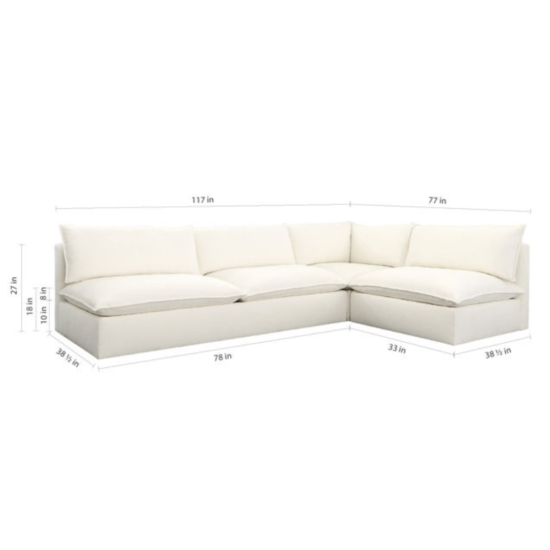 Seymour L-Shape Sectional