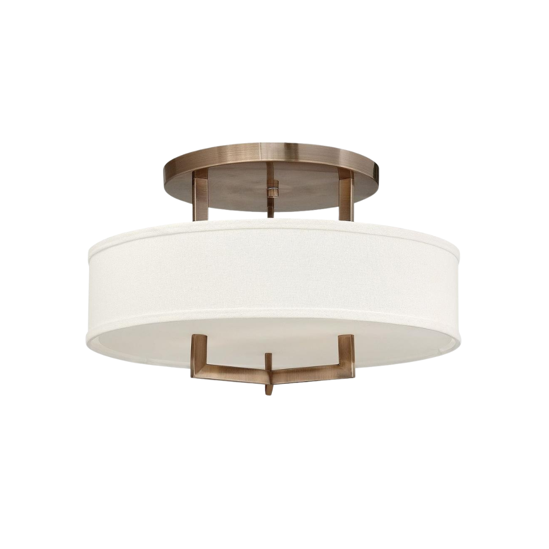 Hampton 20" Medium Semi-Flush Mount