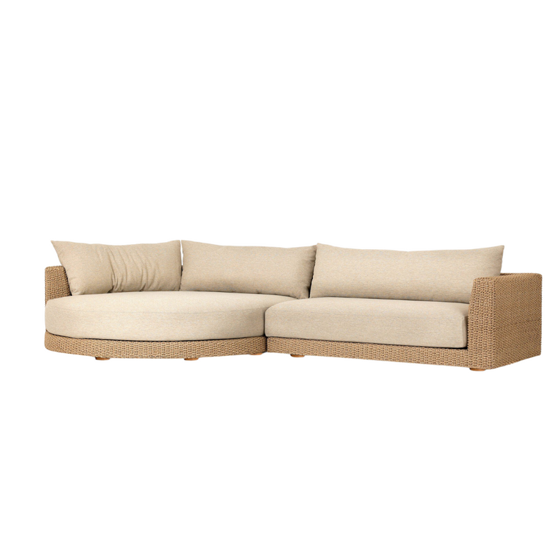 Shelby Outdoor 2-PC Sectional /w Chaise