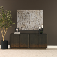 Cinder Distressed Wood Sideboard