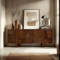 Abstract 4 Door Sideboard
